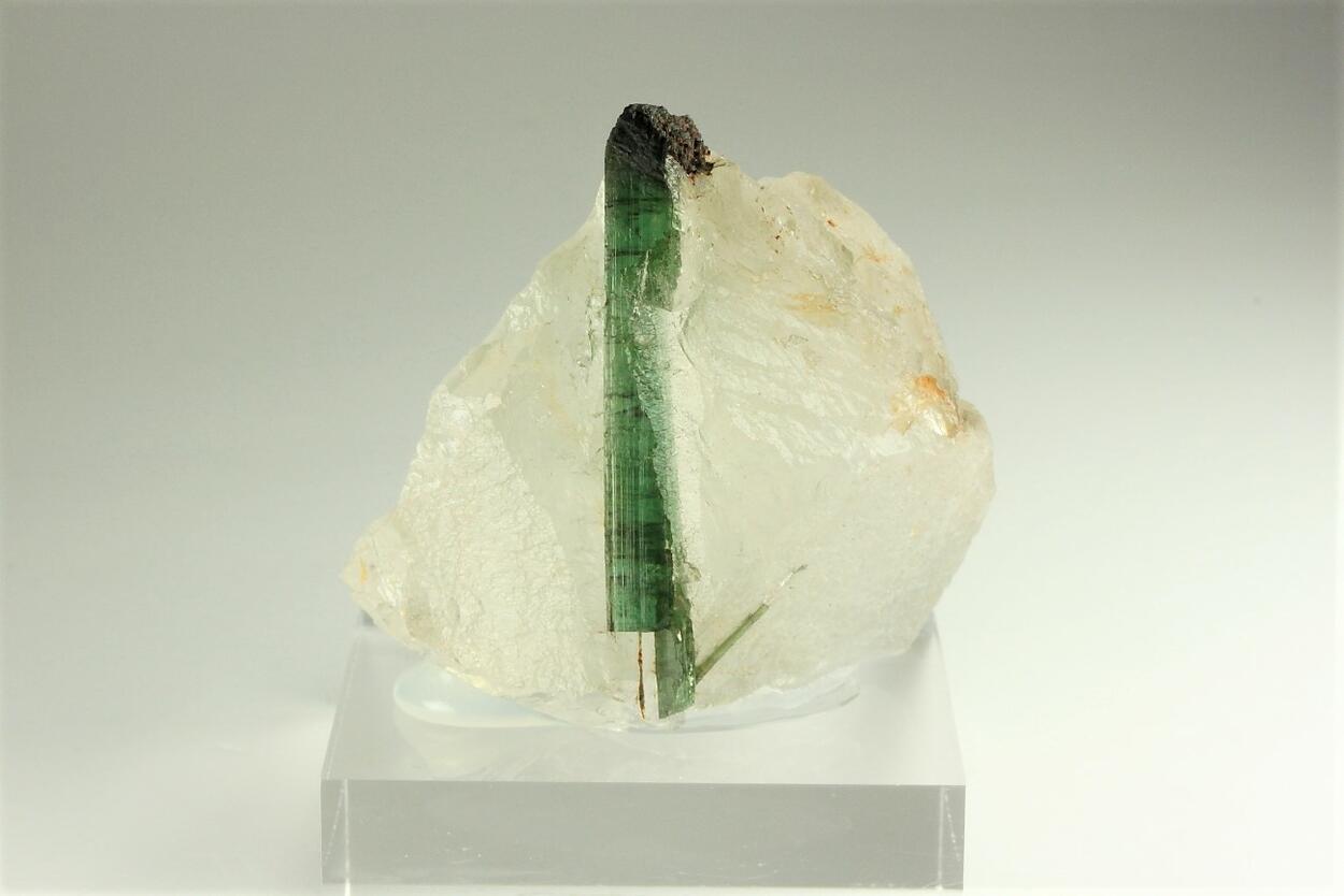 Elbaite In Quartz