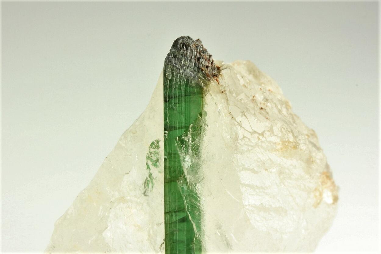 Elbaite In Quartz