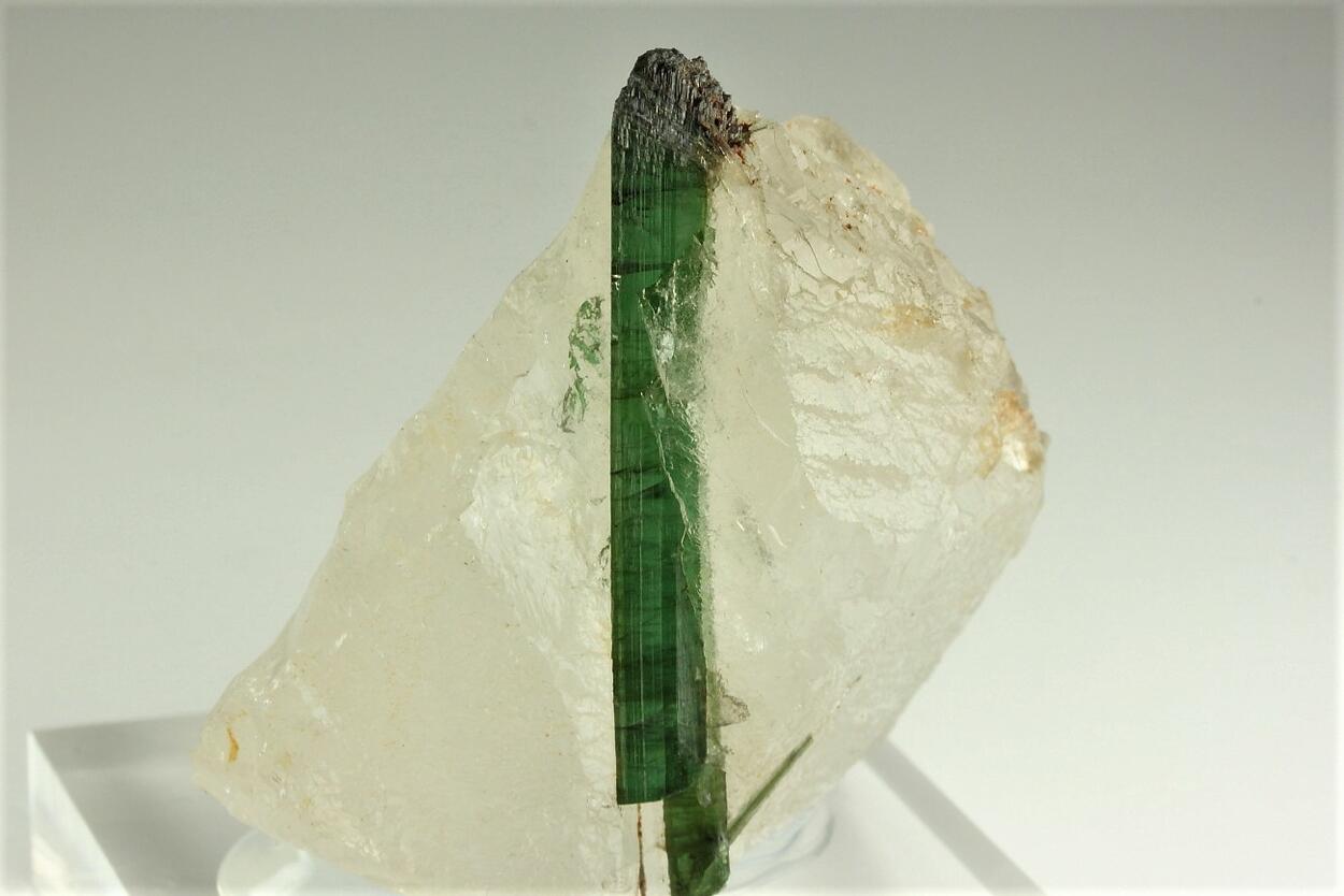 Elbaite In Quartz