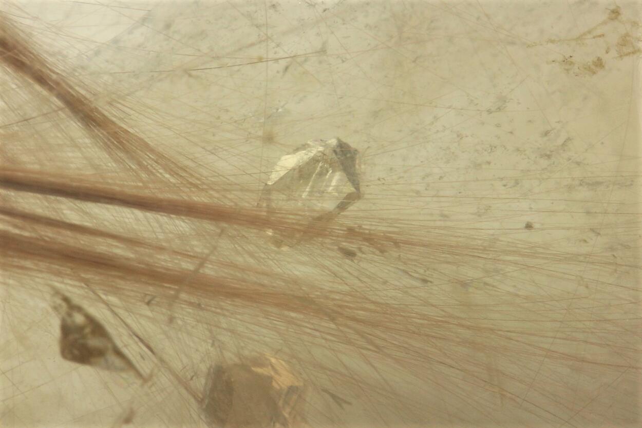 Rutile In Quartz