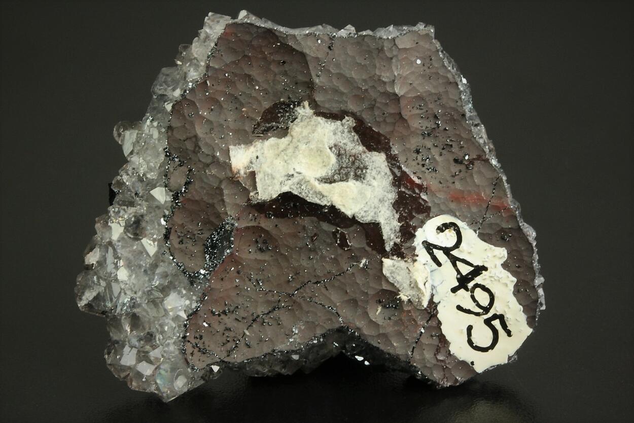 Quartz With Hematite
