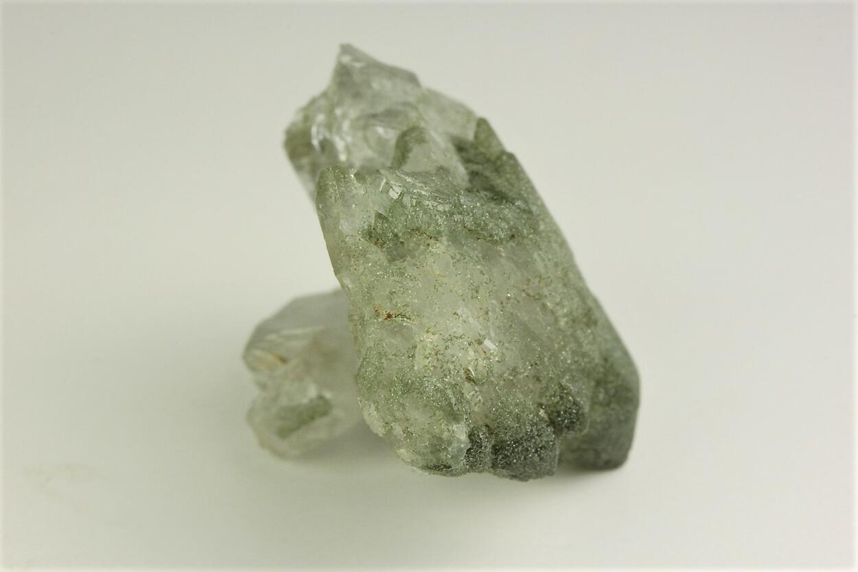 Faden Quartz With Chlorite Inclusions