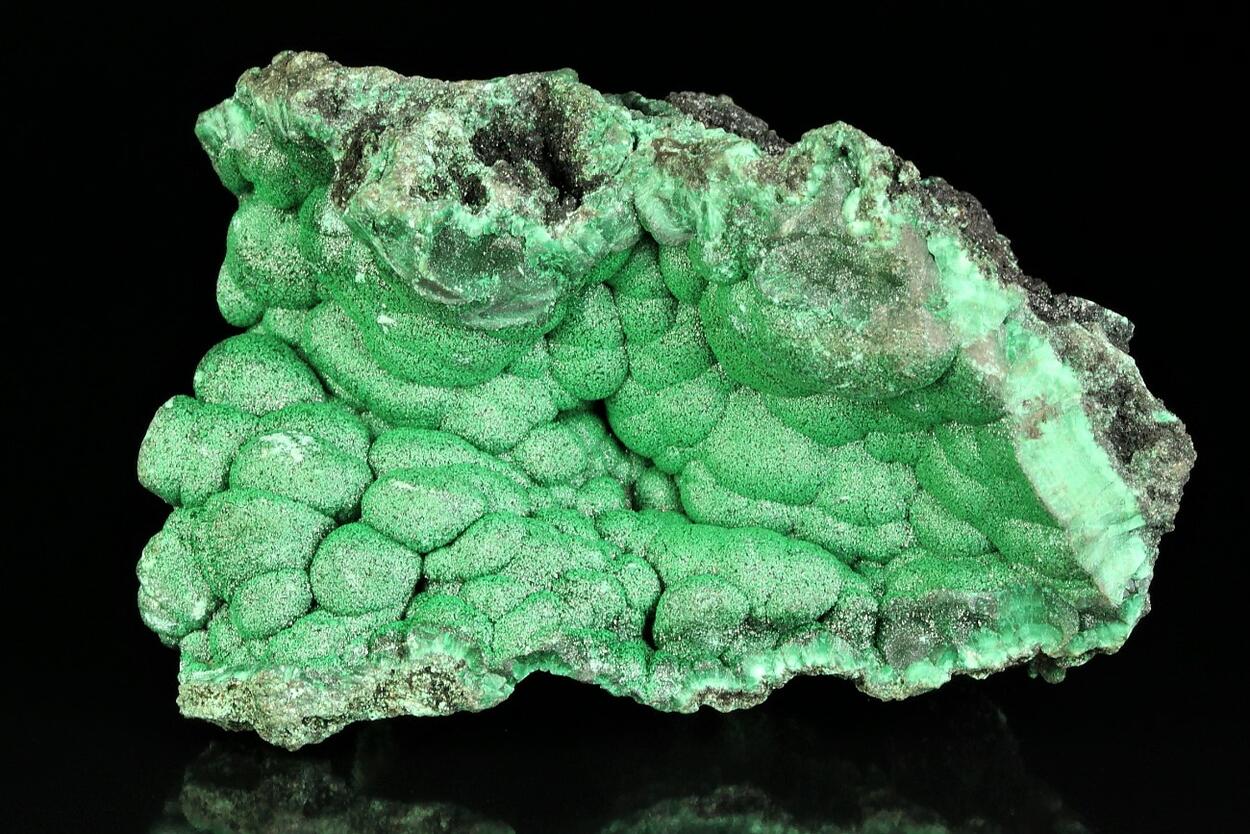 Malachite With Heterogenite