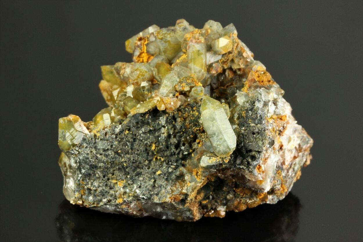 Prase Quartz With Greenalite