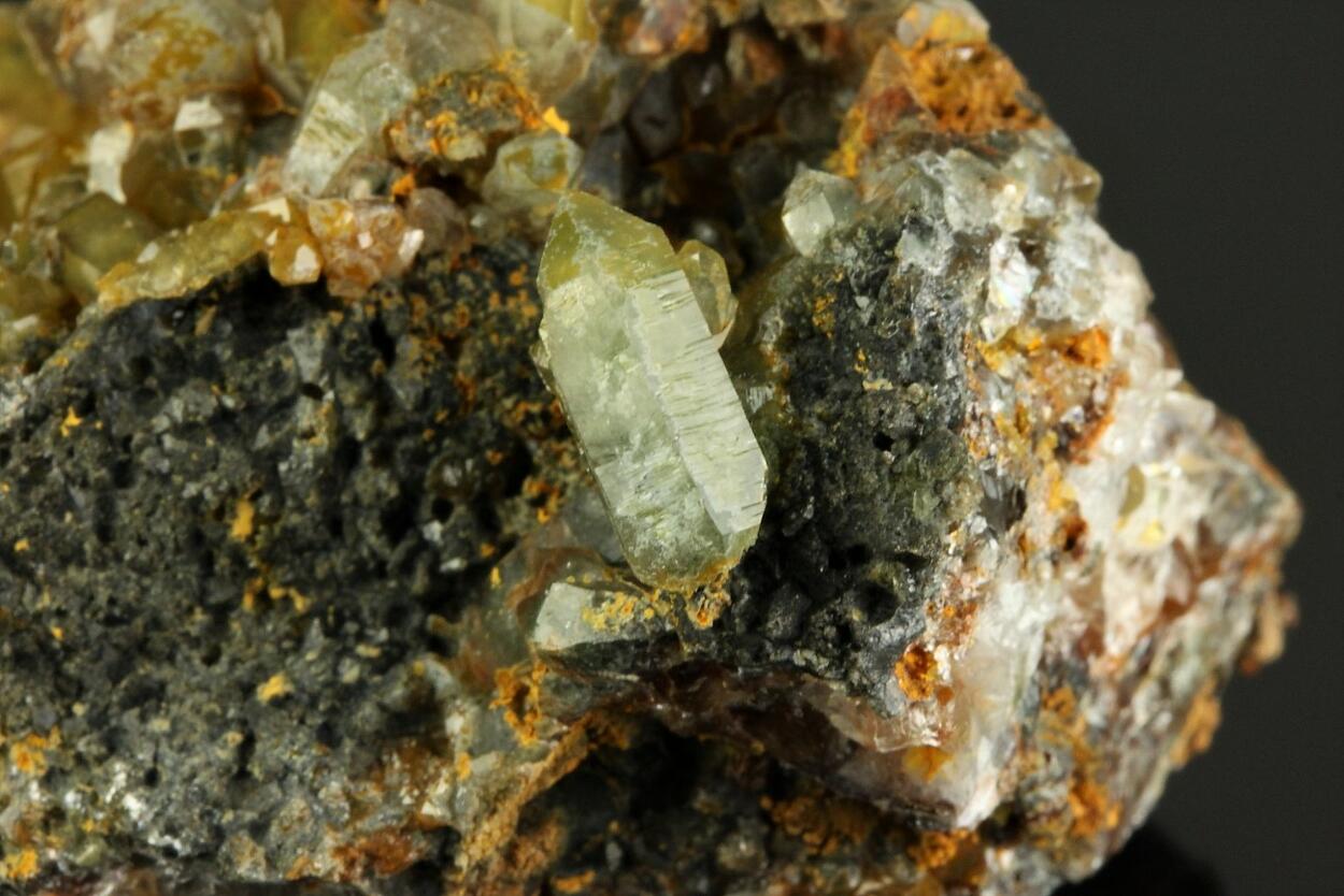 Prase Quartz With Greenalite