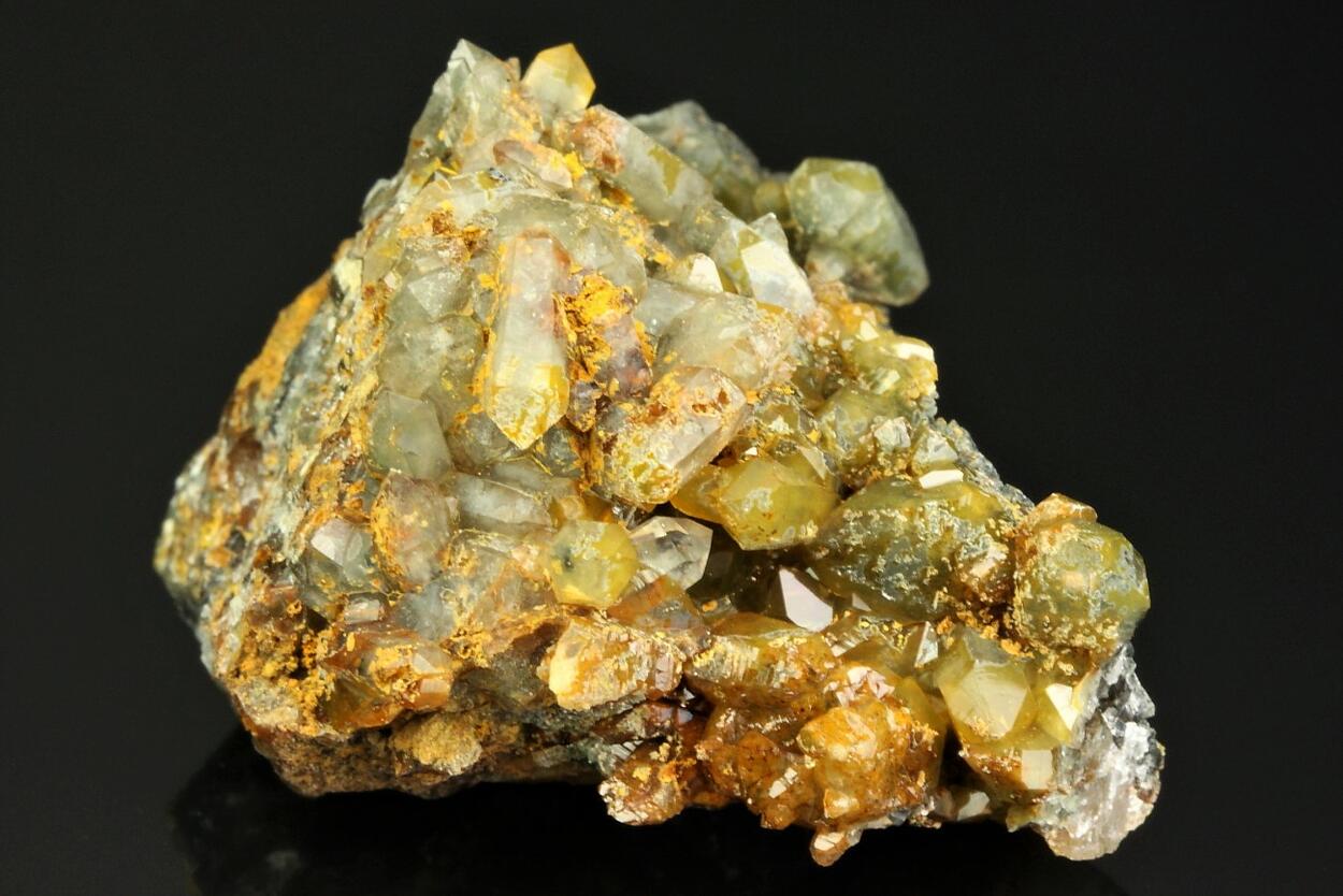 Prase Quartz With Greenalite