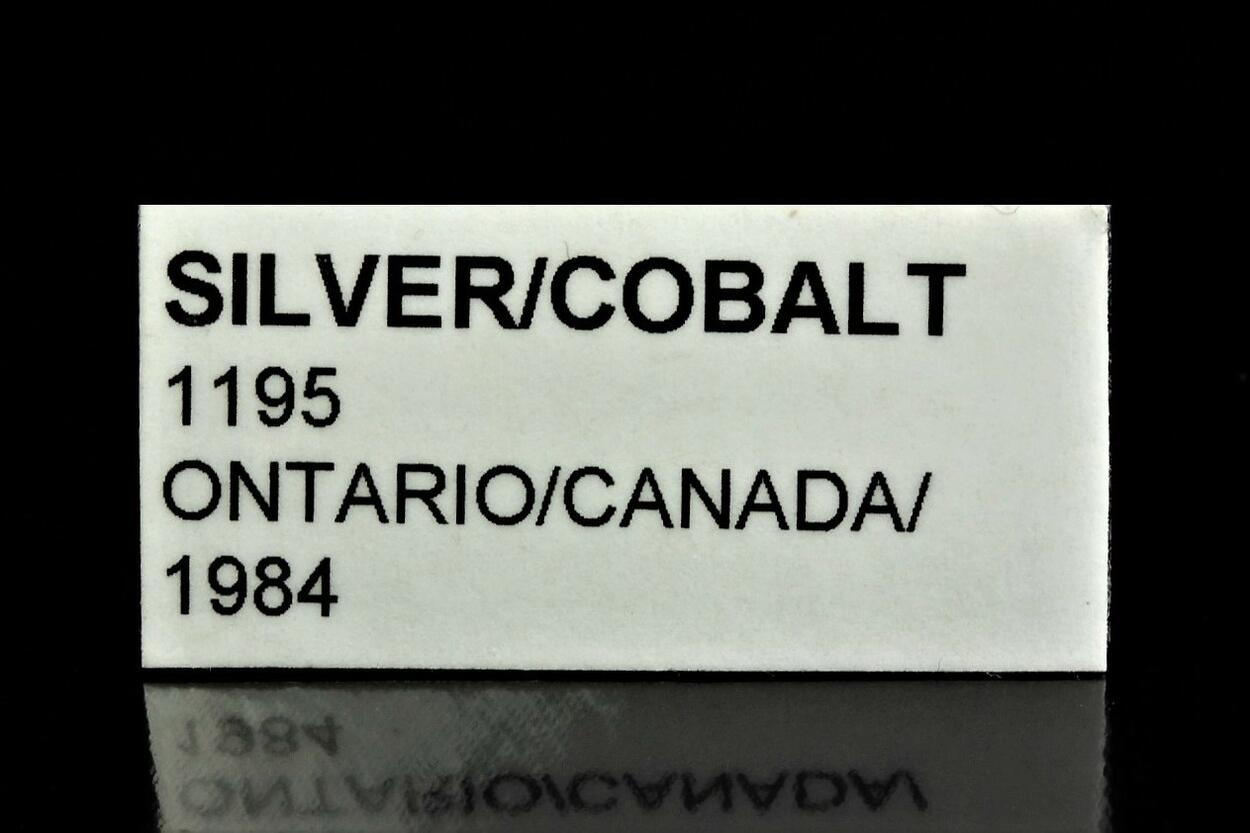 Native Silver With Safflorite