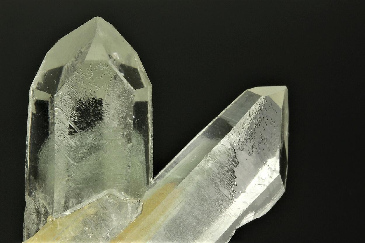 Rock Crystal With Inclusions