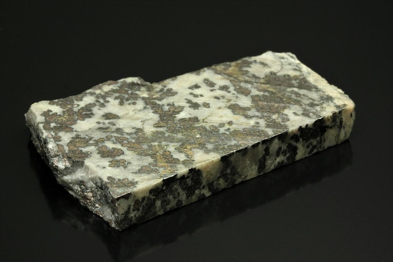 Native Silver With Safflorite