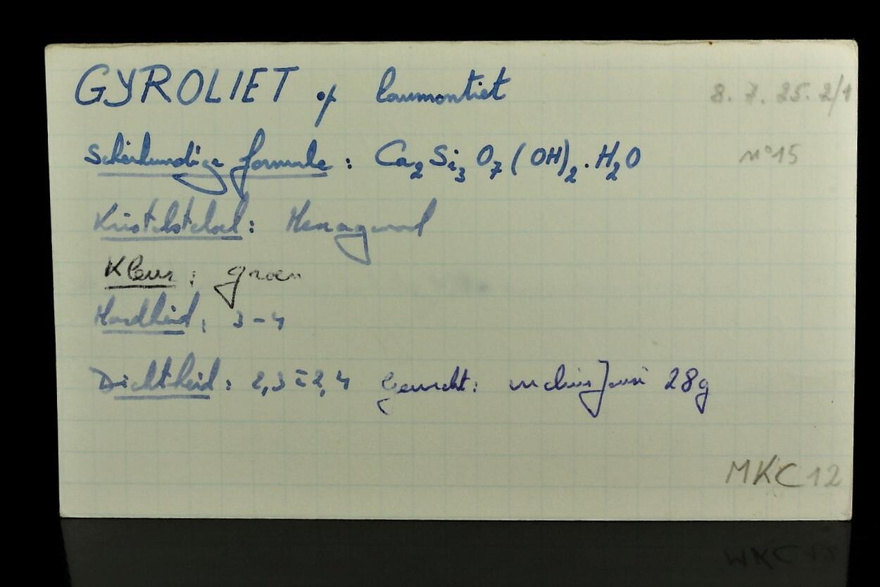 Gyrolite With Laumontite