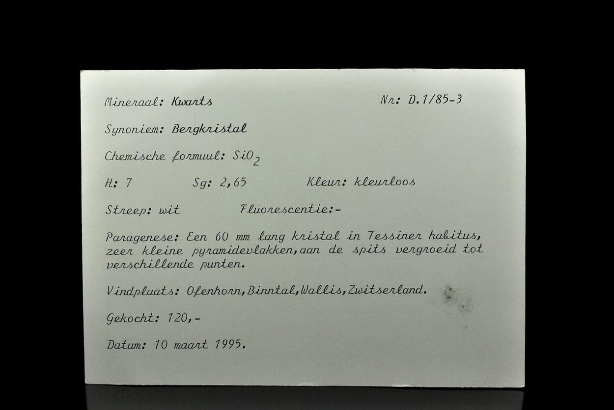 Quartz Var Ticino Habit