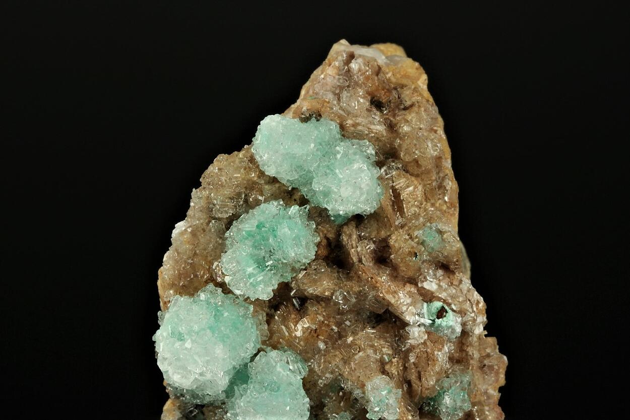Rosasite With Selenite