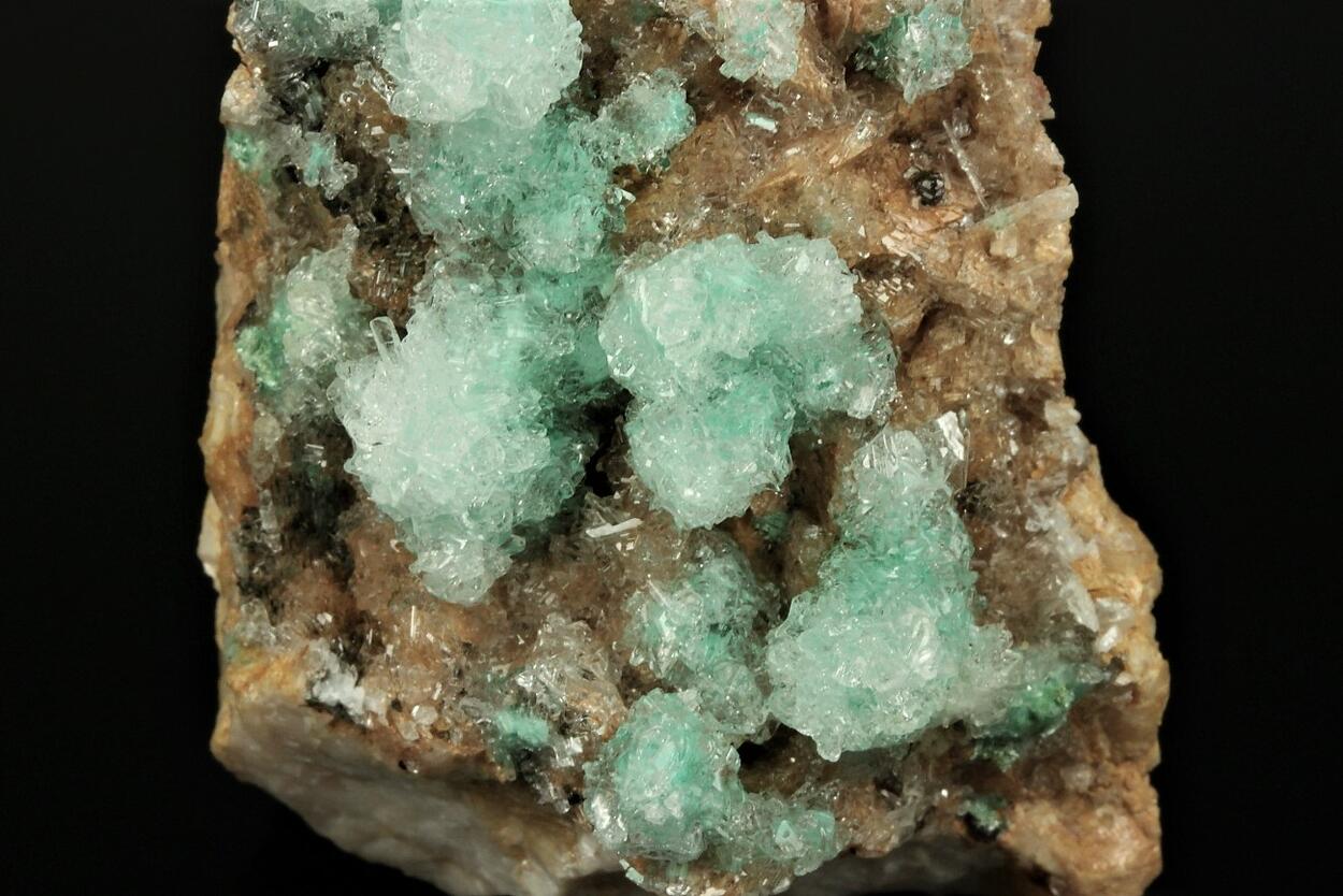 Rosasite With Selenite