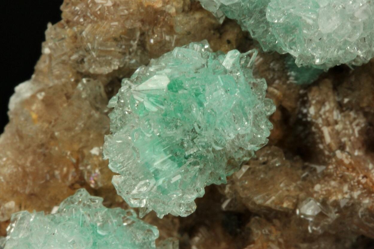 Rosasite With Selenite