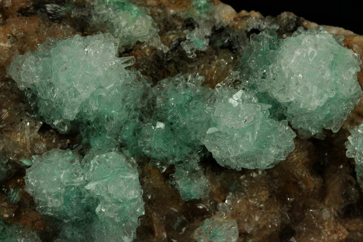 Rosasite With Selenite