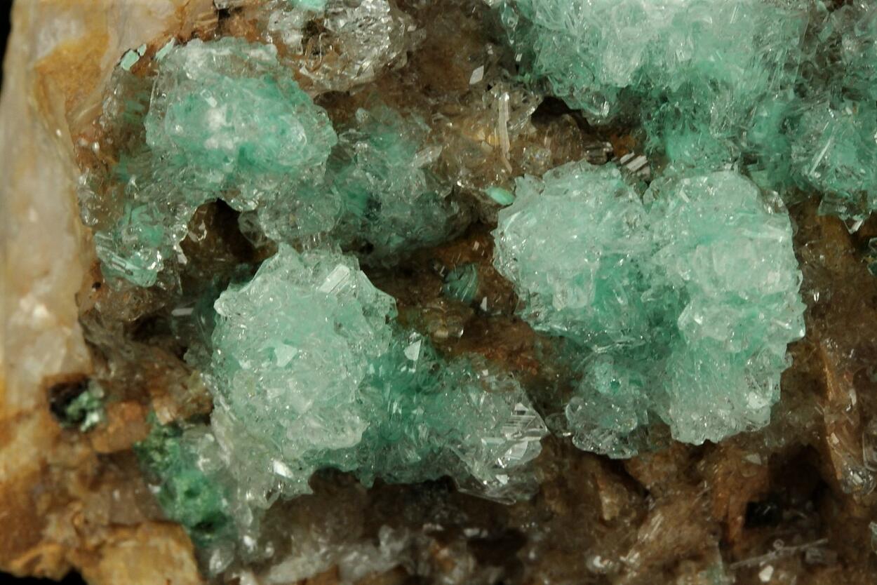 Rosasite With Selenite