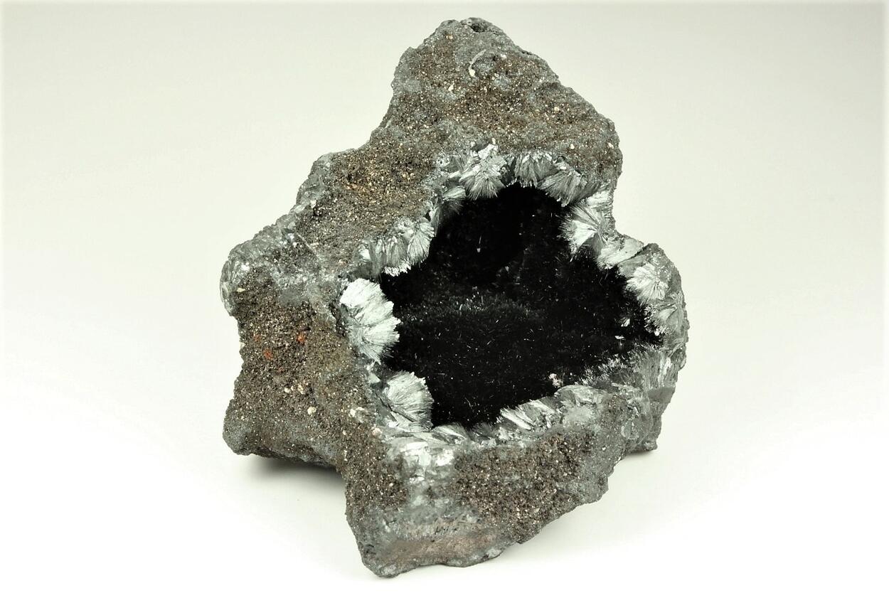 Manganite With Pyrolusite