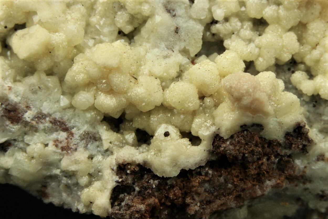 Mimetite With Native Copper