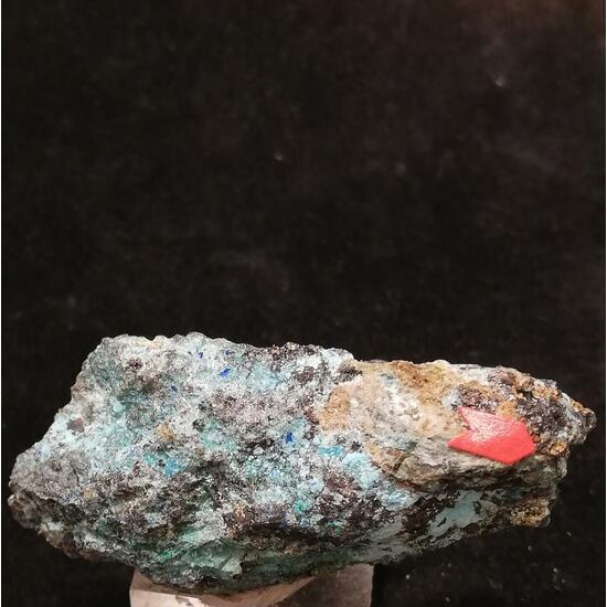 Ramsbeckite & Linarite