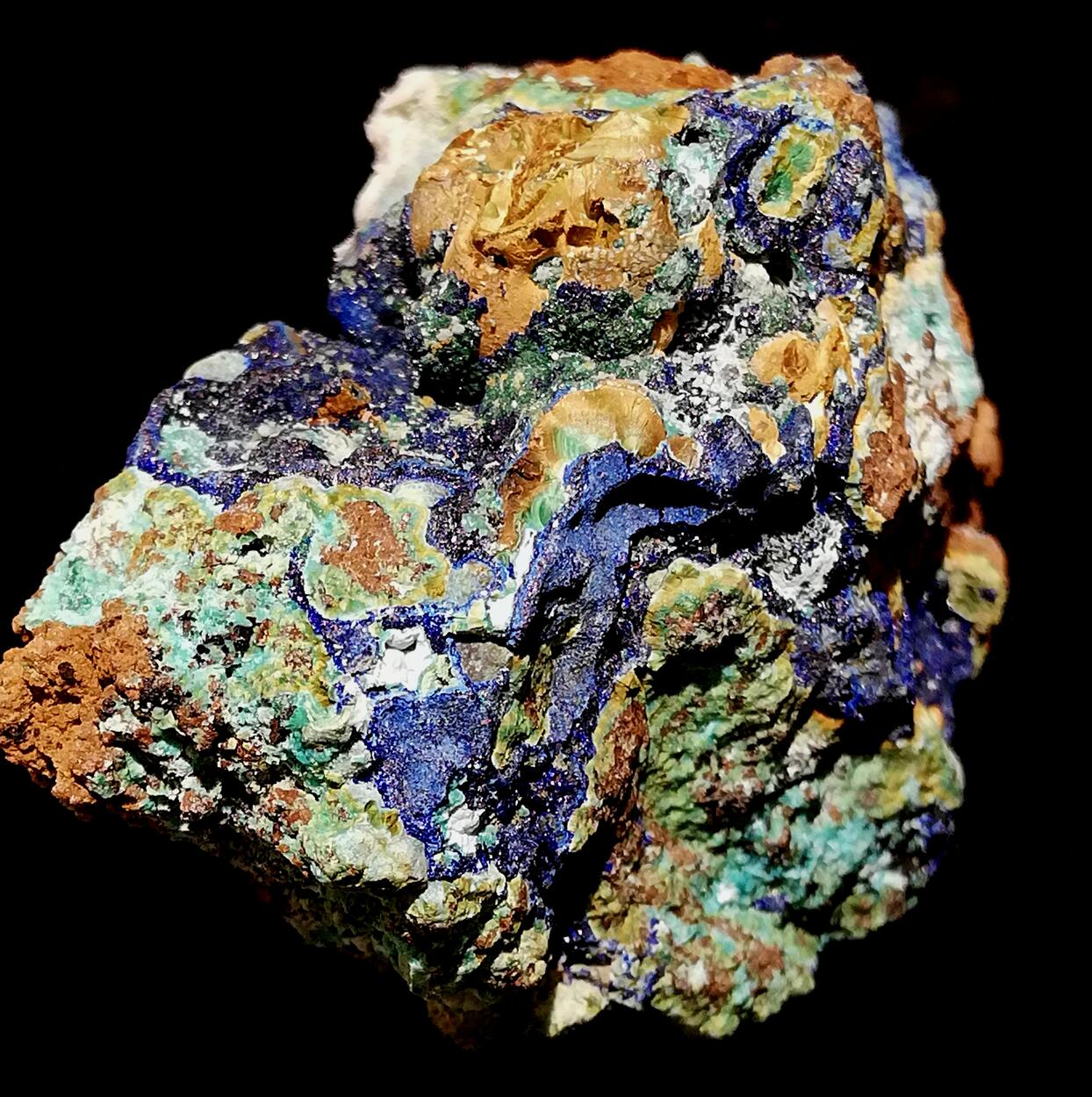 Azurite & Chrysocolla