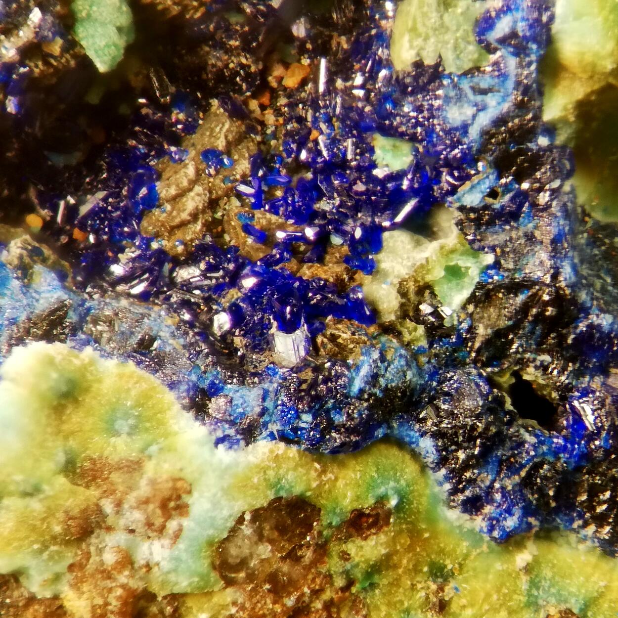 Azurite & Chrysocolla