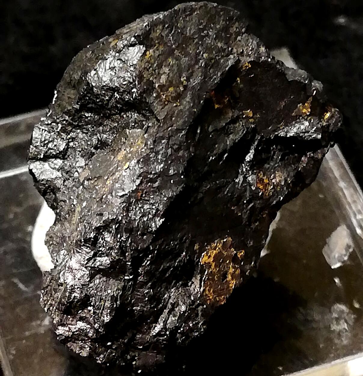 Native Gold In Uraninite