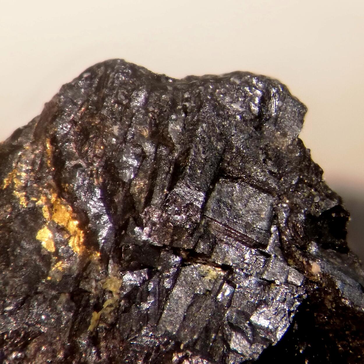 Native Gold In Uraninite