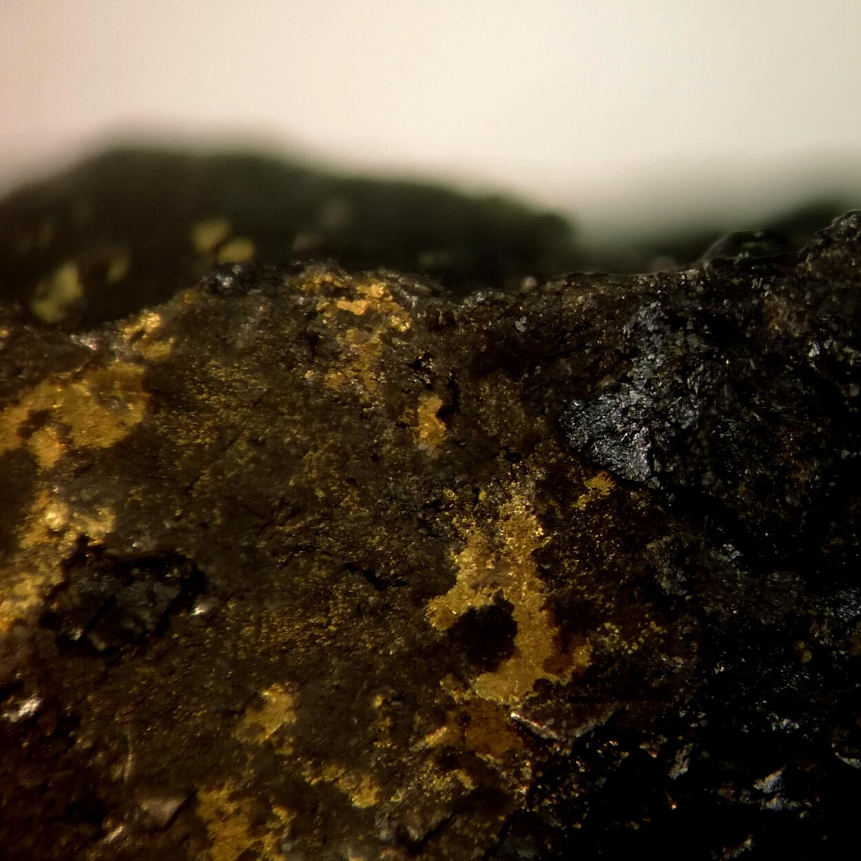 Native Gold In Uraninite