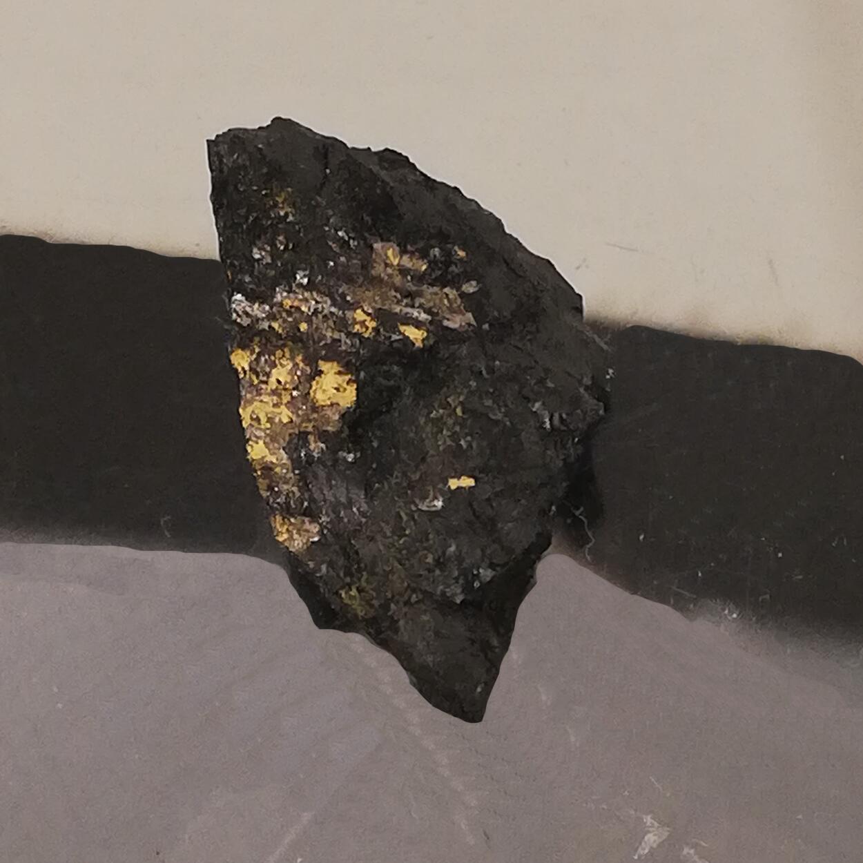 Native Gold In Uraninite