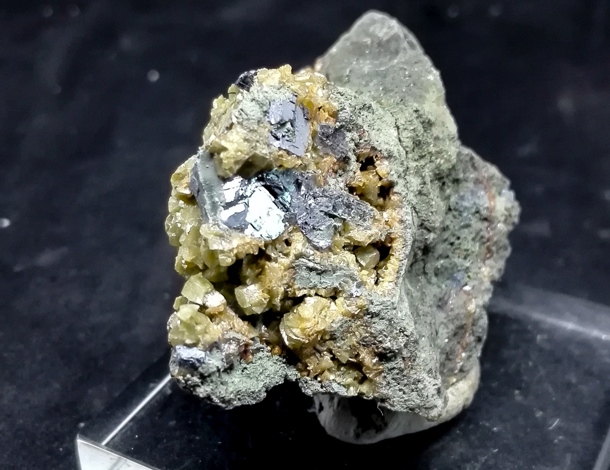 Galena & Siderite