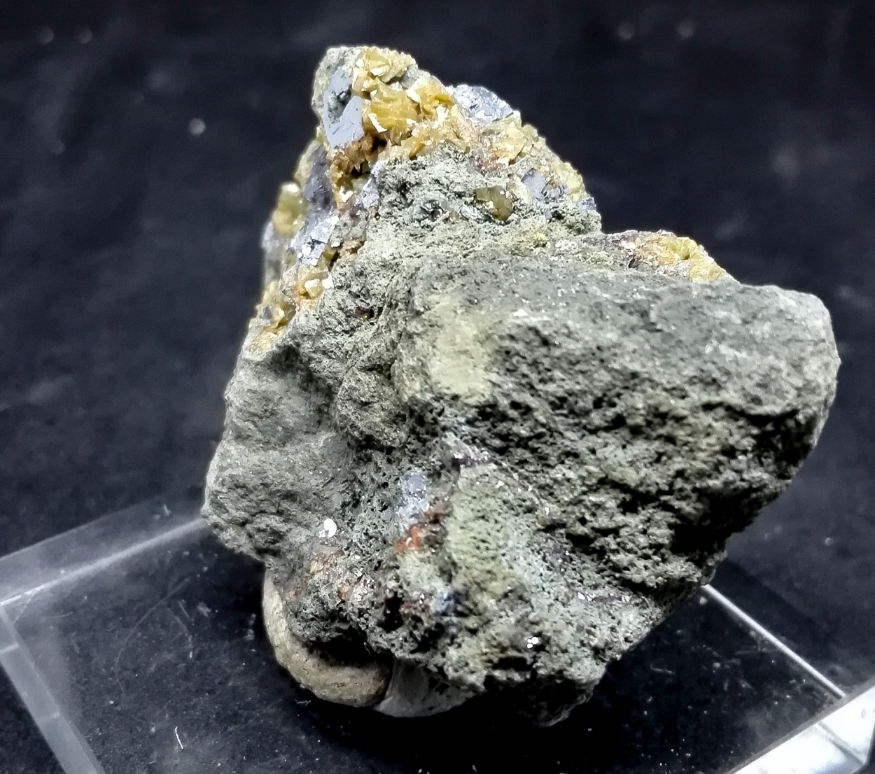 Galena & Siderite