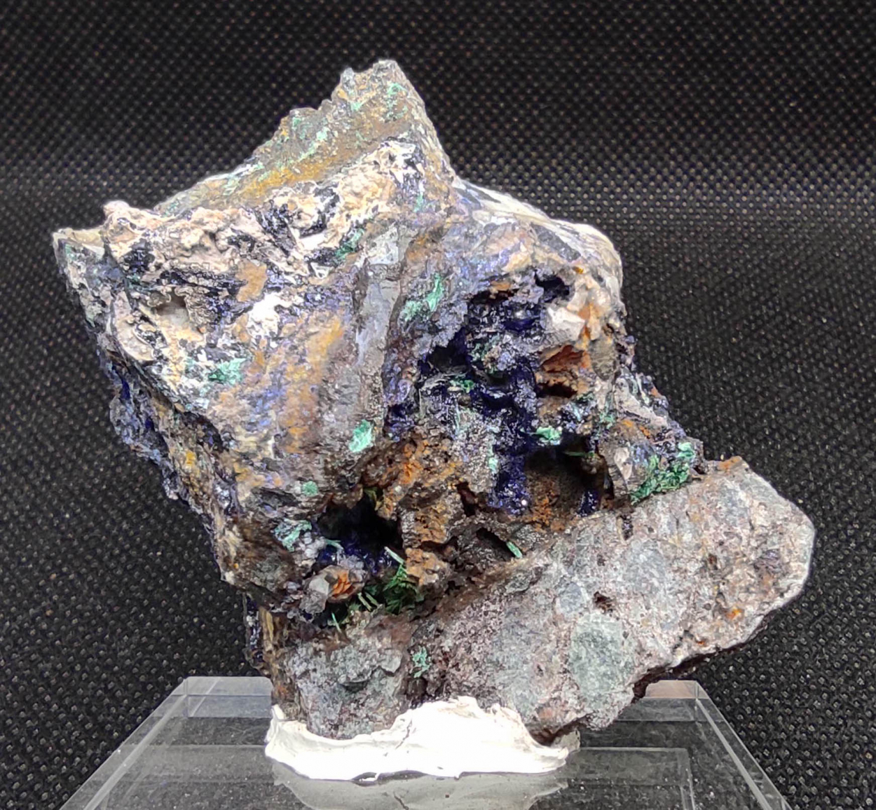 Malachite Azurite & Cerussite