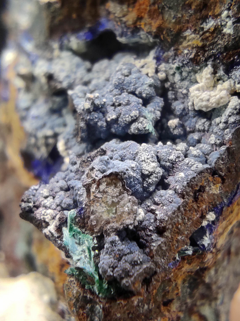 Malachite Azurite & Cerussite