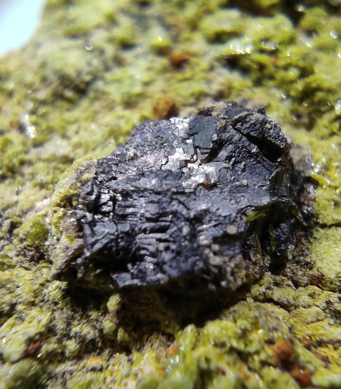 Axinite On Epidote