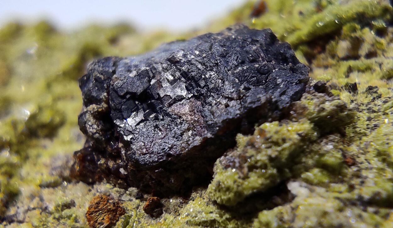 Axinite On Epidote