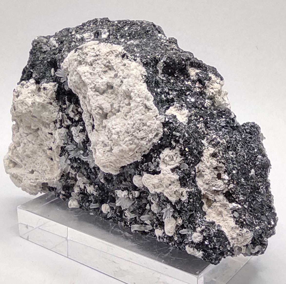 Sphalerite Quartz Rhodochrosite Calcite & Pyrite