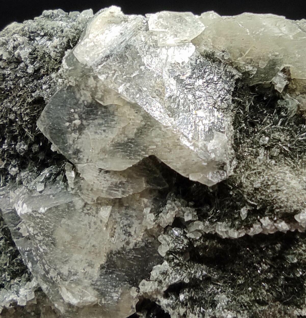 Actinolite & Calcite