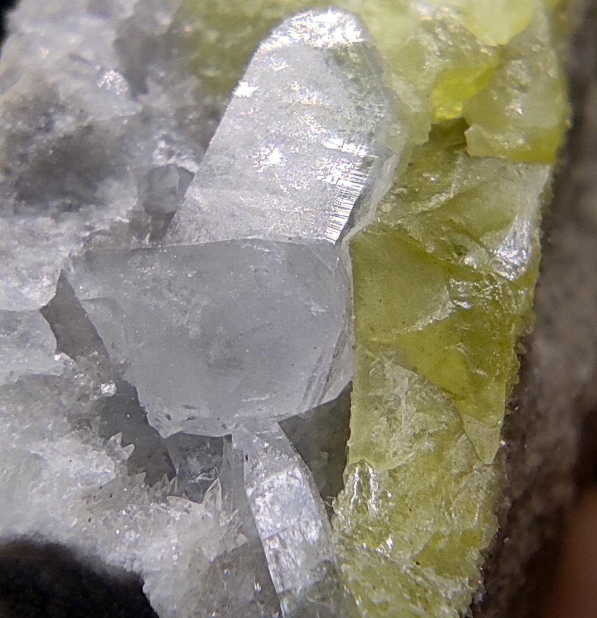 Sulphur Celestine & Aragonite