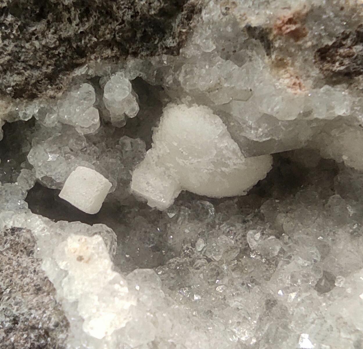 Calcite & Analcime