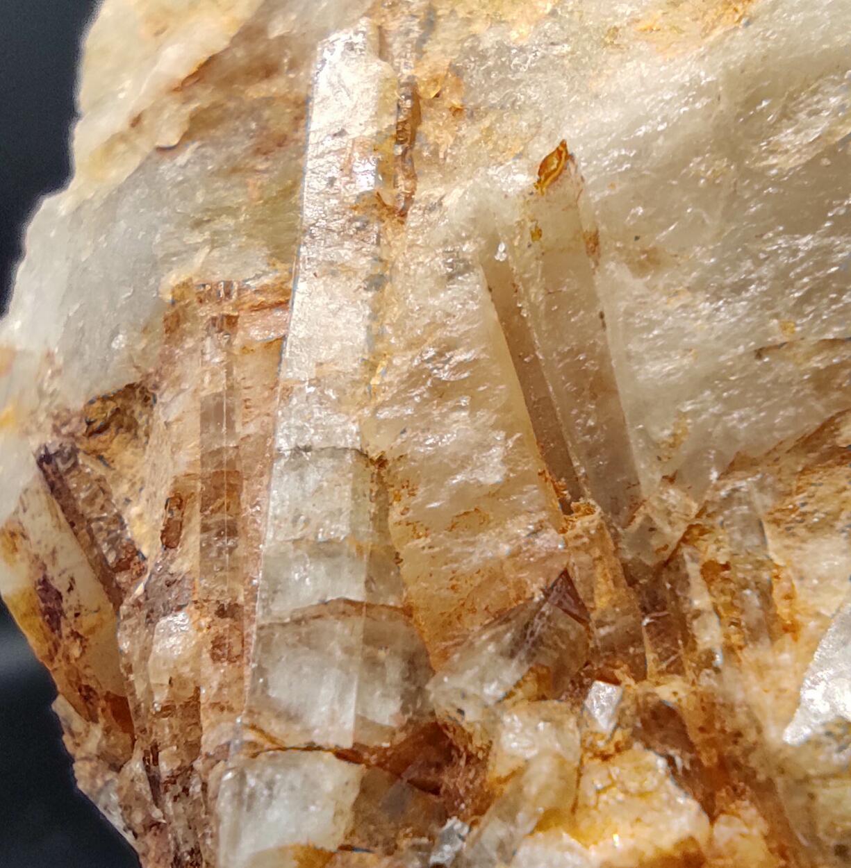 Aquamarine & Muscovite On Quartz