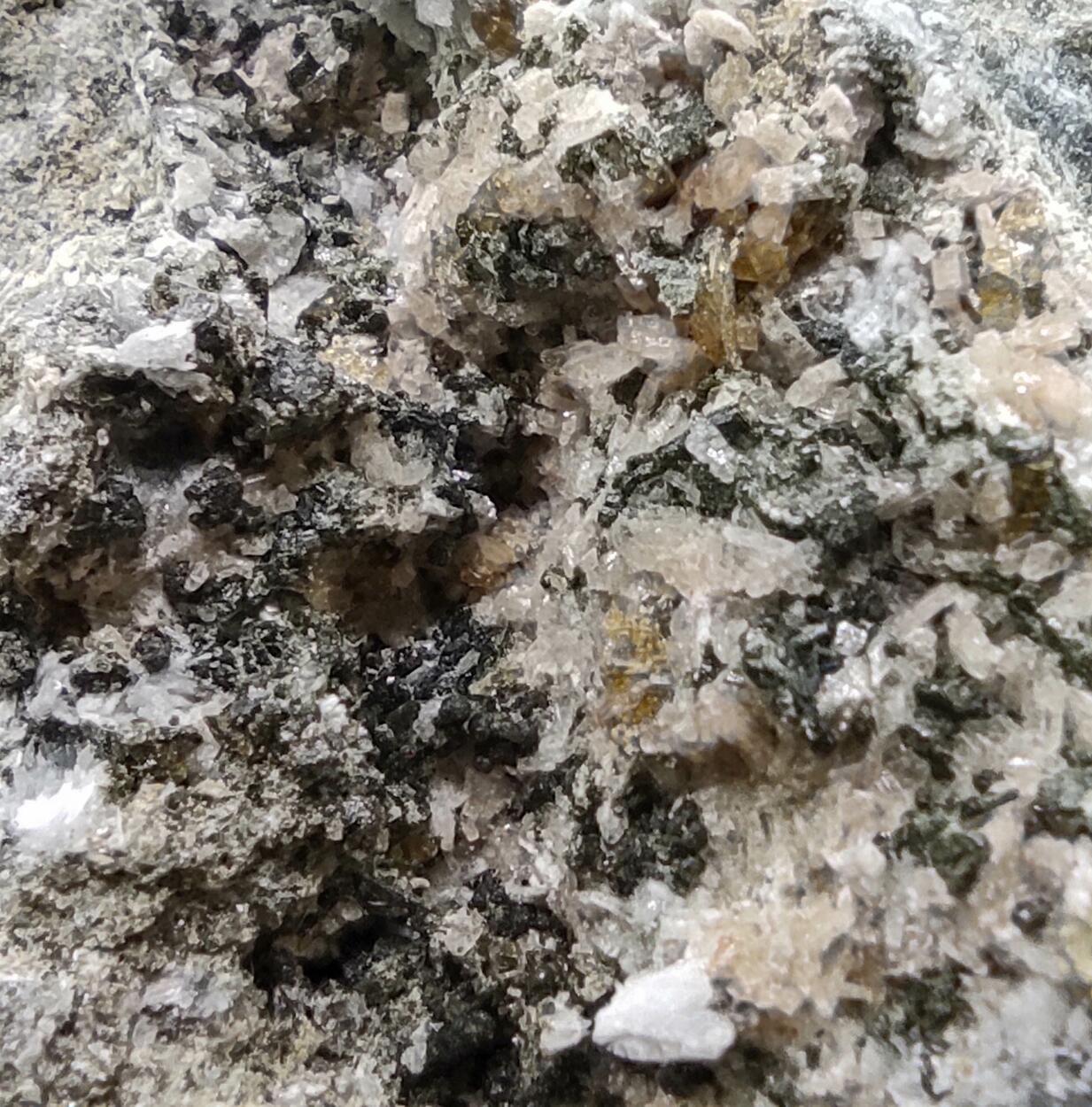 Titanite Albite Prehnite Ferro-actinolite & Orthoclase