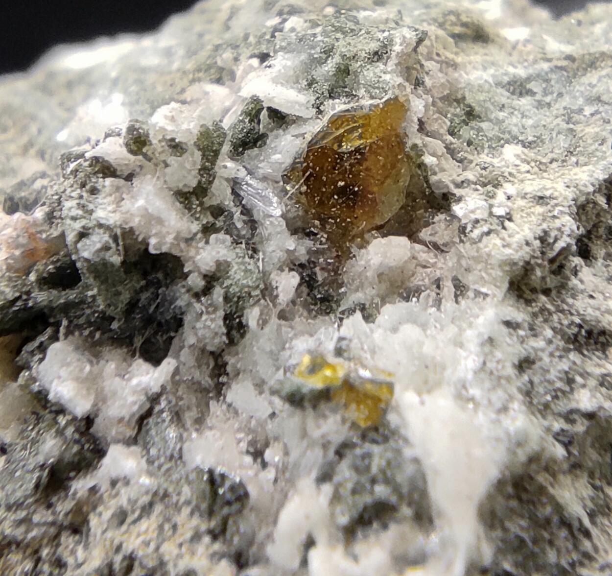 Titanite Albite Prehnite Ferro-actinolite & Orthoclase