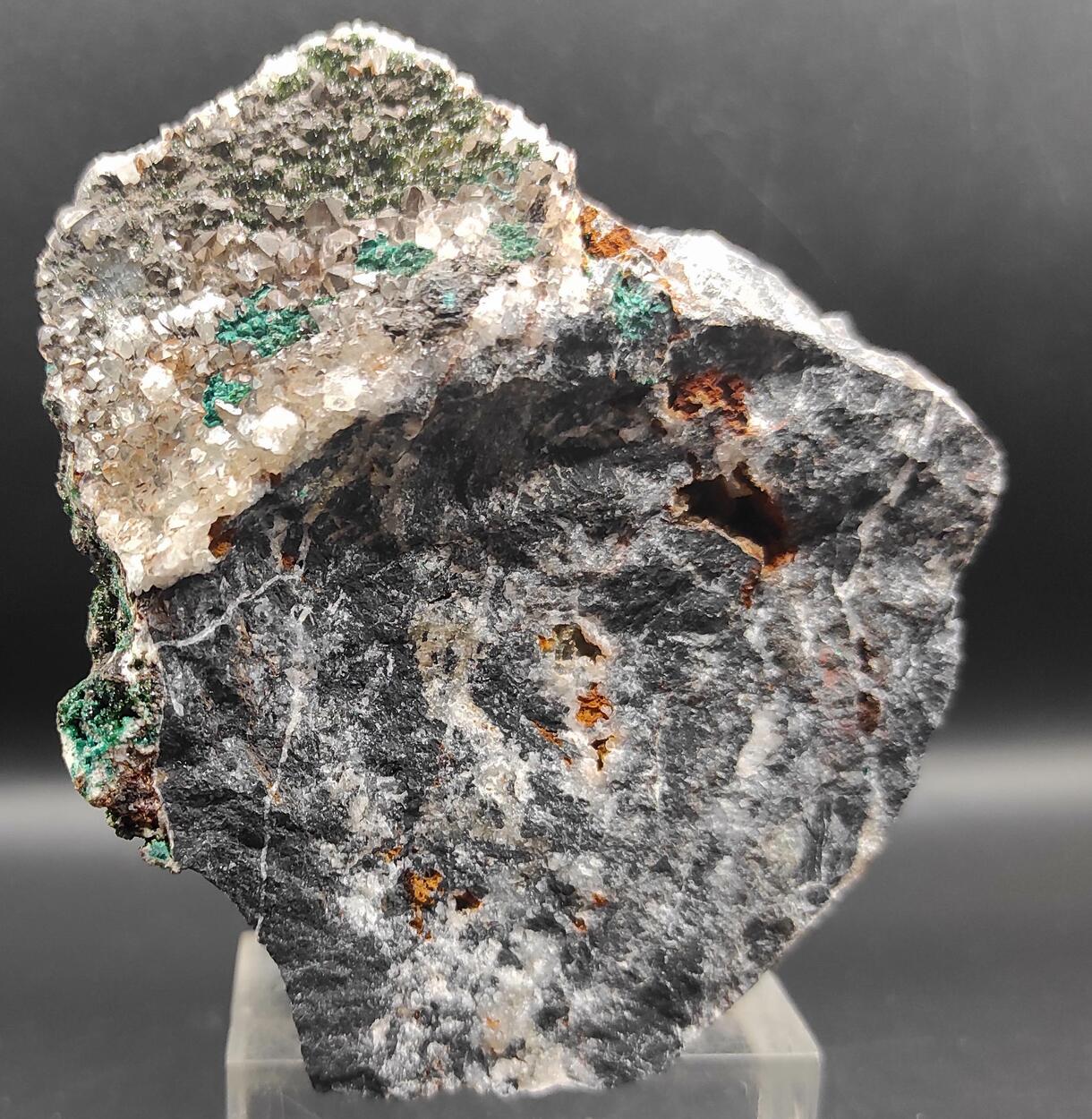 Libethenite & Pseudomalachite