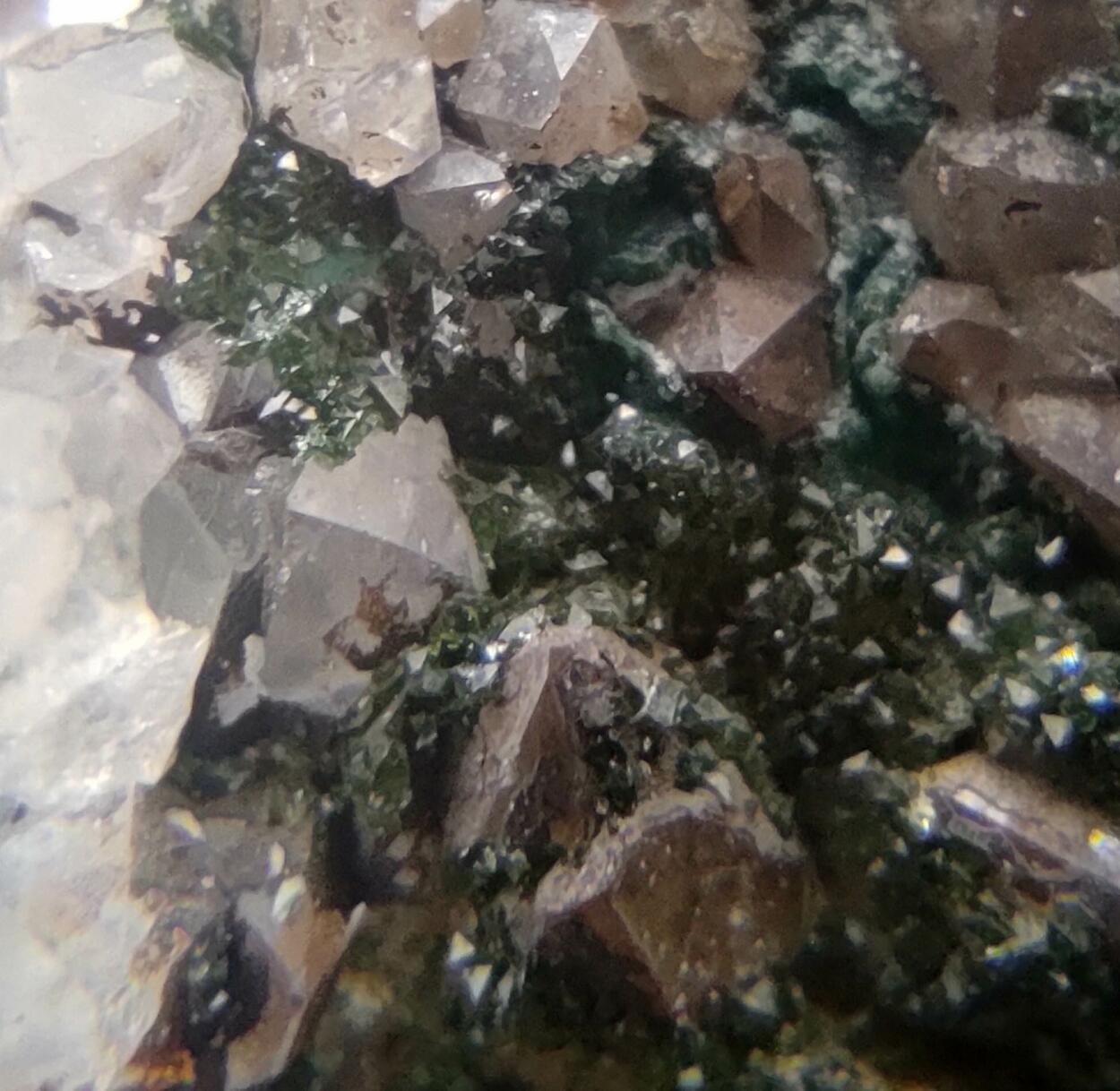 Libethenite & Pseudomalachite