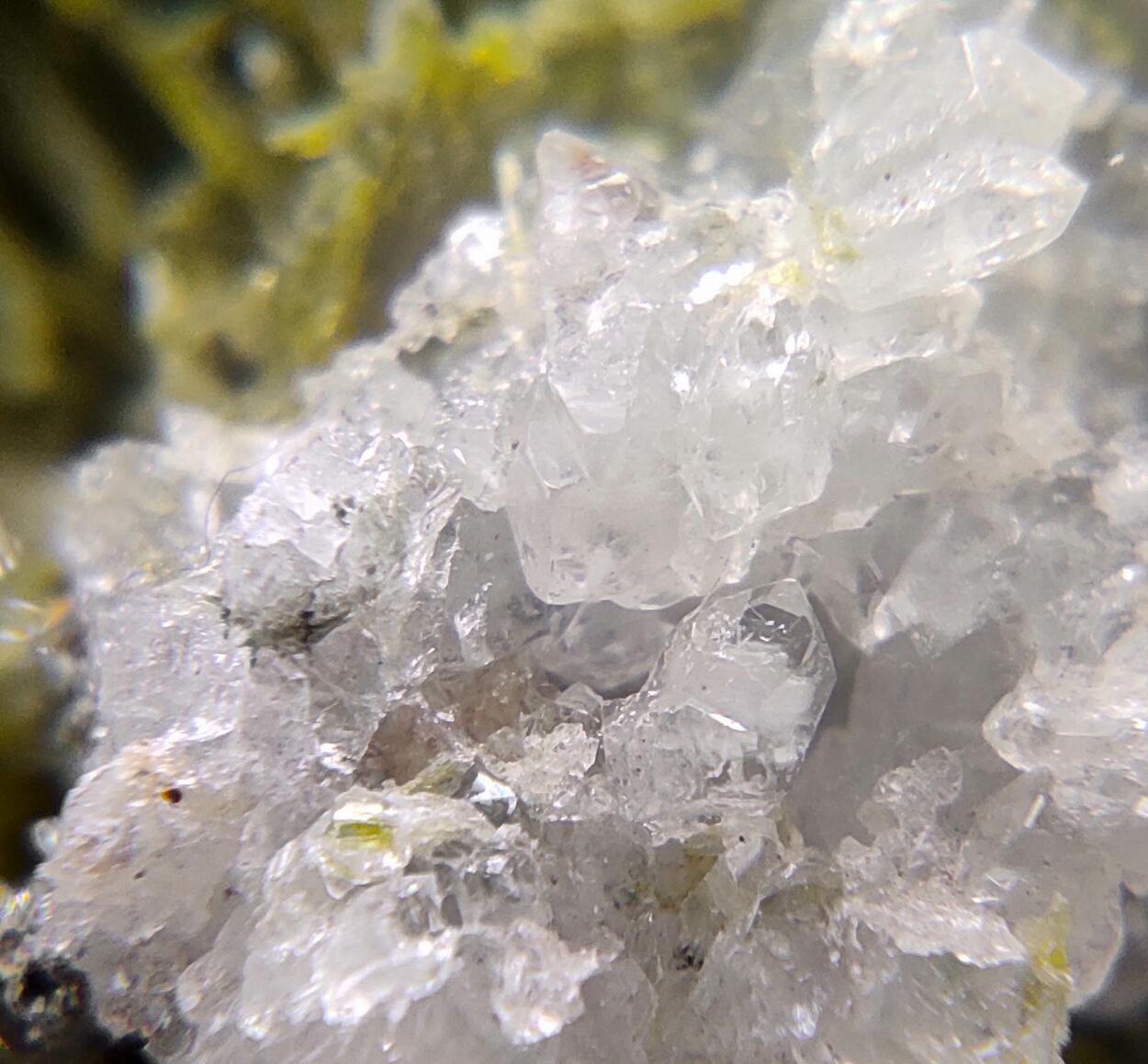 Clinozoisite Calcite & Andradite