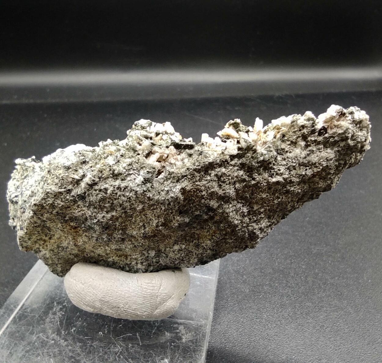 Prehnite Calcite Magnetite & Amphibole