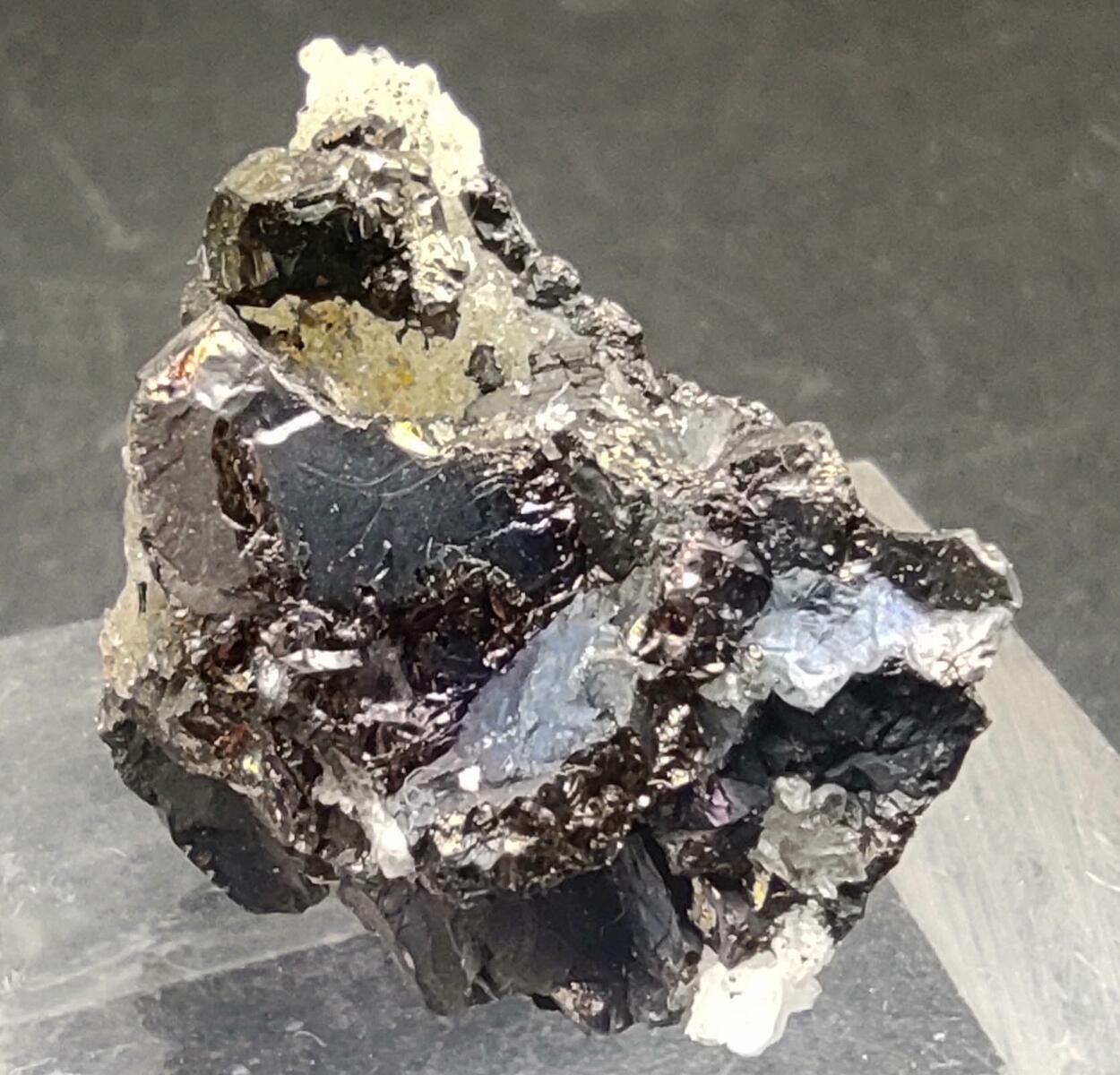 Pyrite Chalcopyrite Bornite & Quartz