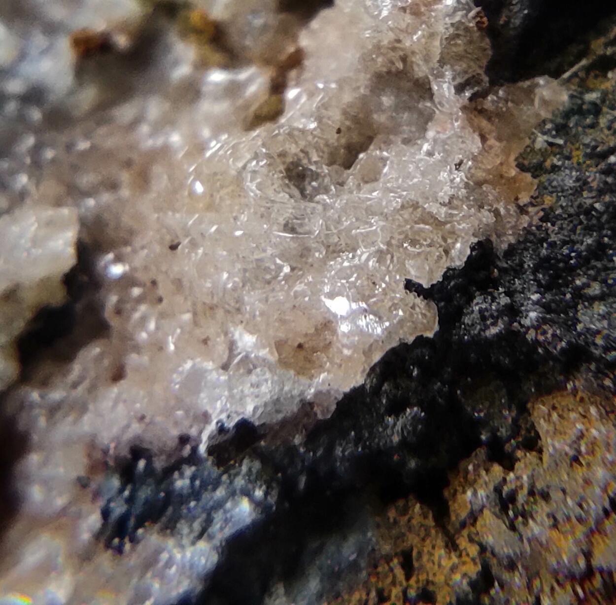 Campylite Mimetite & Cerussite On Limonite & Goethite