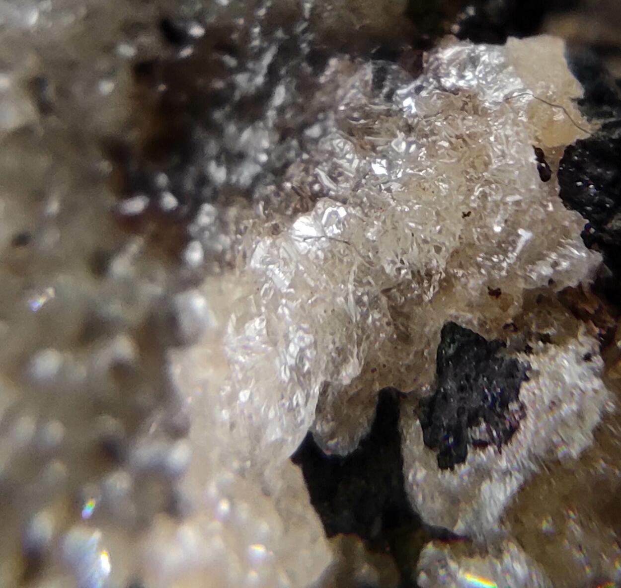 Campylite Mimetite & Cerussite On Limonite & Goethite