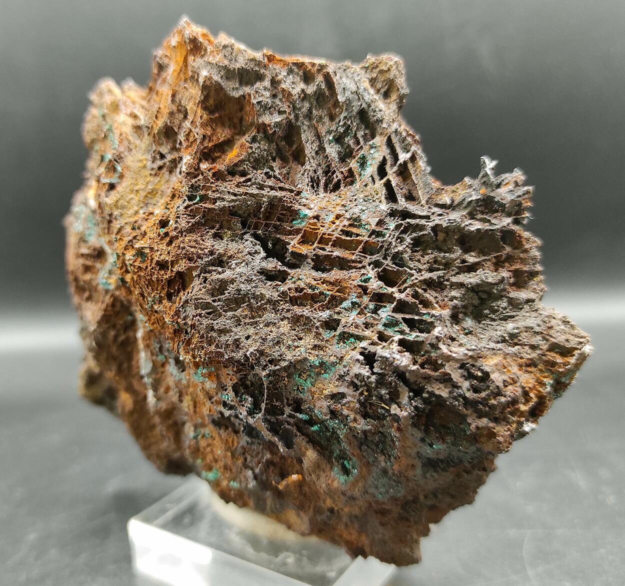 Reichenbachite Pseudomalachite Goethite On Limonite